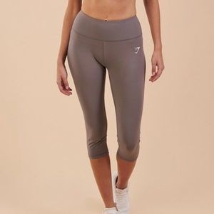 Gymshark Grey Cropped Dreamy Leggings